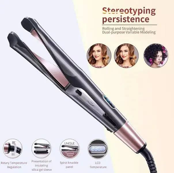 Hair Straightener and Curler 4