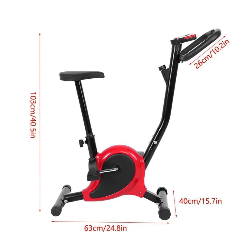Indoor Cycling Bike, Exercise Bike with Comfortable Seat 03020062817 3