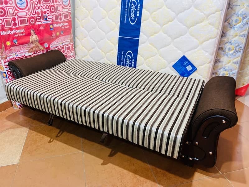 sofa cum bed ( sofa + bed )2in 1 (Molty foam )(10 years warranty ) 7