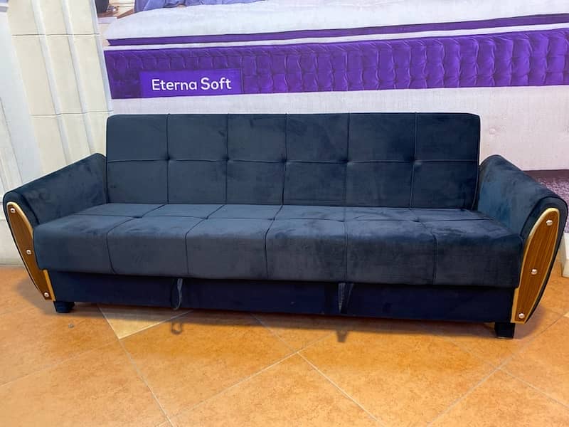 sofa cum bed ( sofa + bed )2in 1 (Molty foam )(10 years warranty ) 13