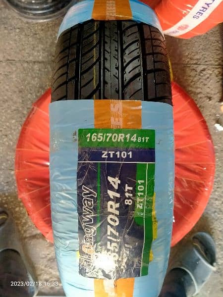 low Budget New Imported Tyre 12to17 sizeMehran,Alto,Corolla,city,Vezel 3