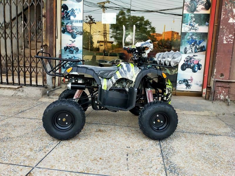 Brand New Box Packed 125cc Hammer Jeep Atv Quad Bike With New Features 1