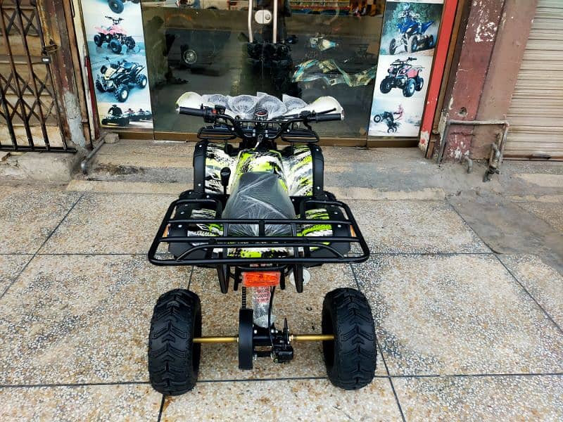Brand New Box Packed 125cc Hammer Jeep Atv Quad Bike With New Features 2