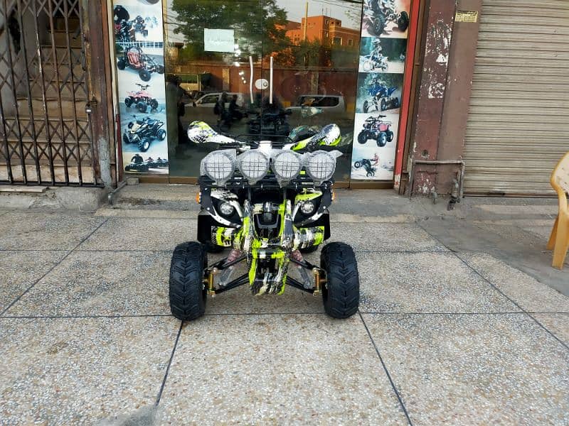 Brand New Box Packed 125cc Hammer Jeep Atv Quad Bike With New Features 3