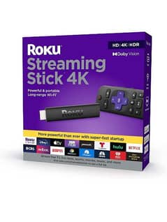 Roku Streaming Stick 4K | Streaming Device 4K/HDR/Dolby Vision