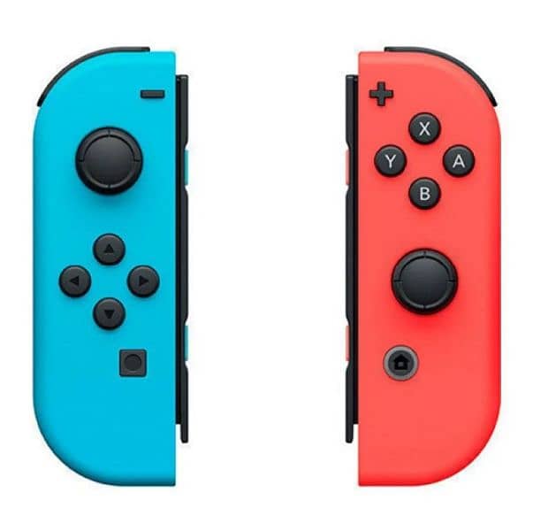 Joy con L&R neon blue & red 1