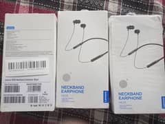 Original Lenovo Neckband Wireless Earphones (Box Pack)