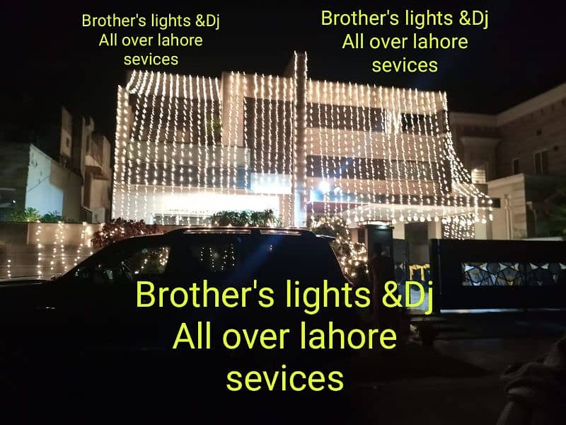 Wedding lights decor/fairy lights/House decor/Dj/sound system on rent 15