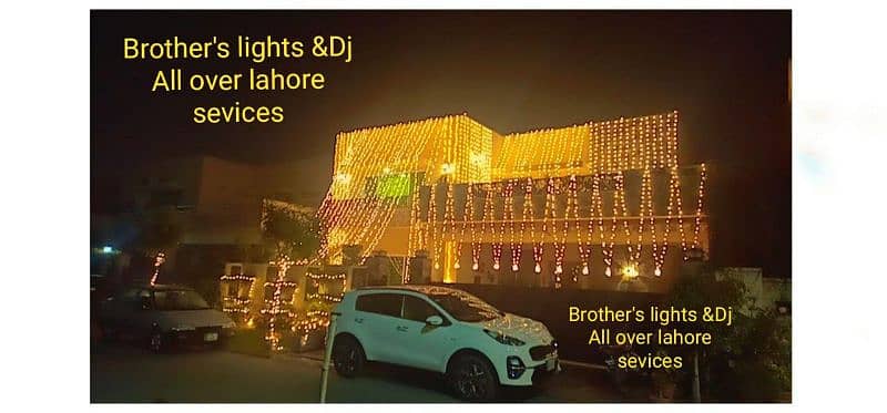 Wedding lights decor/fairy lights/House decor/Dj/sound system on rent 18