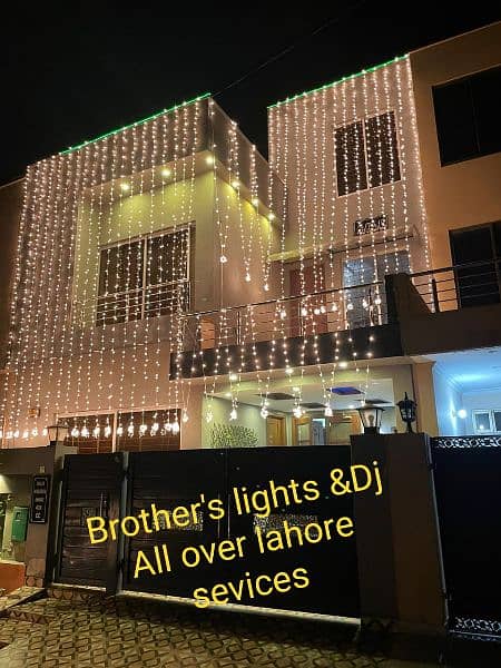 Dj/sound system on rent/Wedding lights decor/fairy lights/House decor/ 19