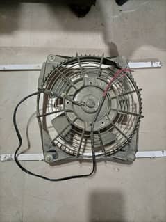 Radiator Fan converted into Car Fan can be used in Suzuki Bolan Hiroof
