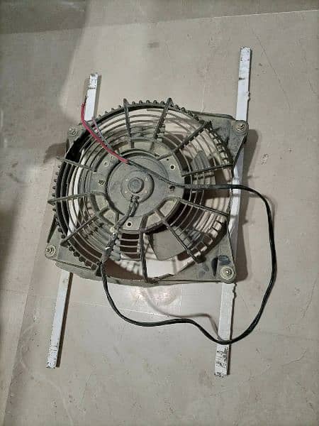 Radiator Fan converted into Car Fan can be used in Suzuki Bolan Hiroof 1