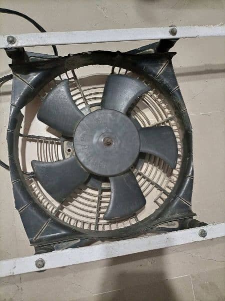 Radiator Fan converted into Car Fan can be used in Suzuki Bolan Hiroof 4