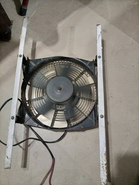 Radiator Fan converted into Car Fan can be used in Suzuki Bolan Hiroof 5