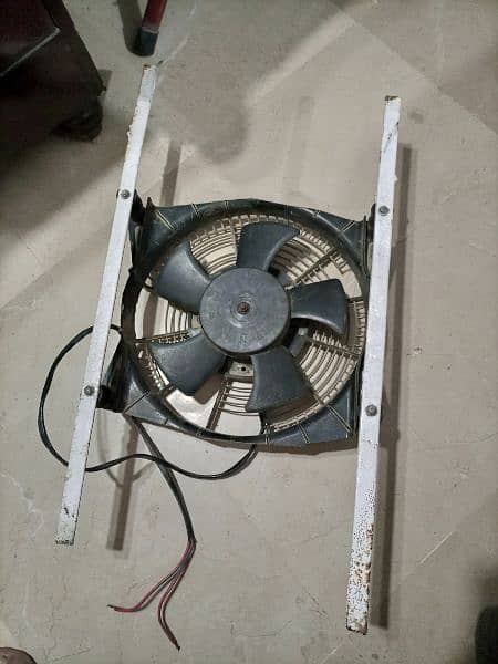 Radiator Fan converted into Car Fan can be used in Suzuki Bolan Hiroof 6