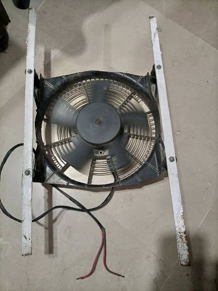 Radiator Fan converted into Car Fan can be used in Suzuki Bolan Hiroof 7