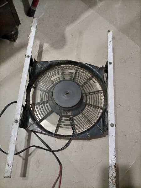 Radiator Fan converted into Car Fan can be used in Suzuki Bolan Hiroof 8