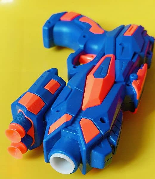 Nerf  with 6 Dart for Kids Gift Birthday Eid Gift wholesale 0