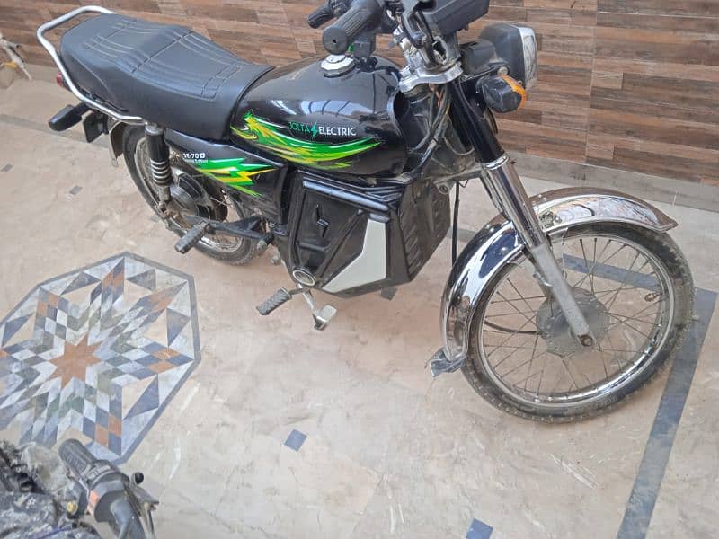 i am selling my  electric bike jolta 0