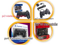 ps4- ps3- ps2-xbox 360 controller wired available
