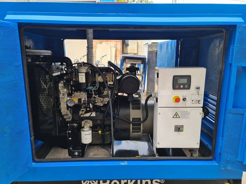 perkins UK 60 kva Deisel Generator with Sound Proof canopy 1