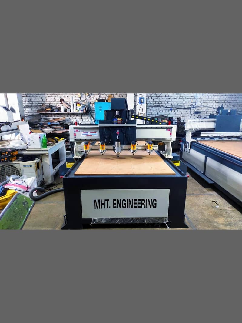 CNC Wood Router Machine Die Making machine Plasma Router Machine 8x4 ...