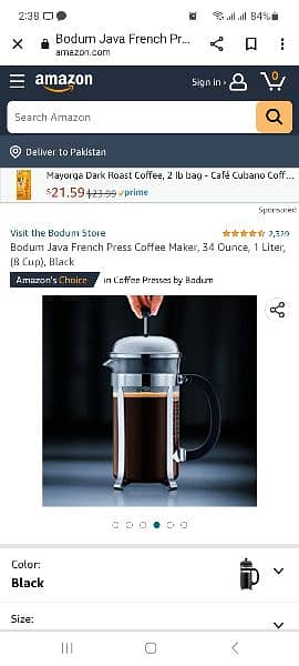 coffee maker made in swizerland by bodum 1