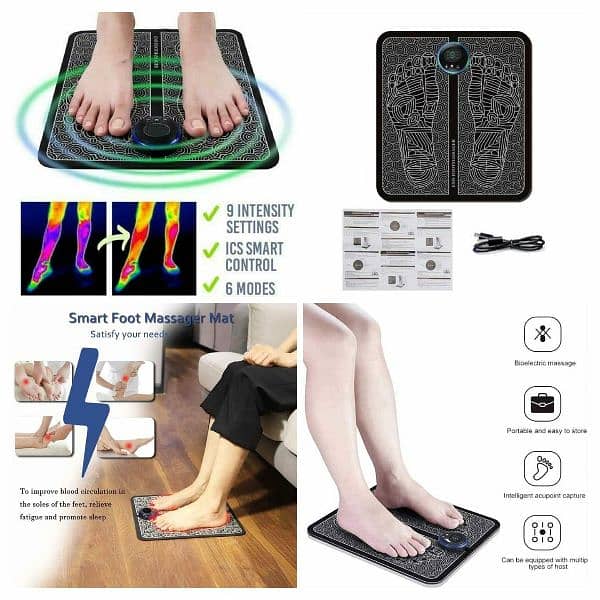 EMS Foot massager rechargeable 2