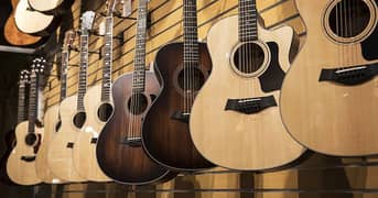 Best collection of guitars at Acoustica guitar shop