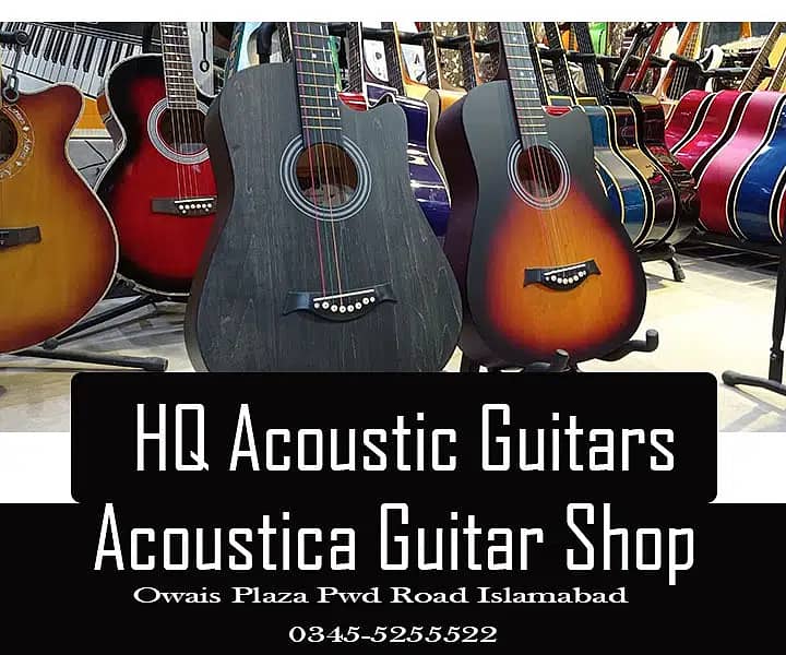 Best collection of guitars at Acoustica guitar shop 2