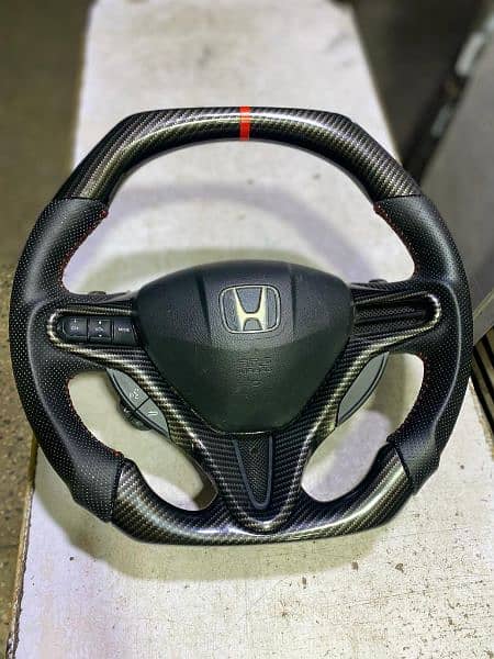 Honda civic reborn Honda city multimedia sport stering 3