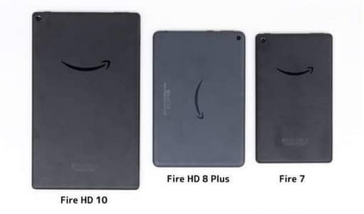 Amazon tab with pouch