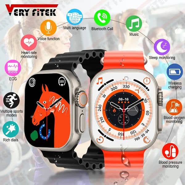 (limited stock final rate no behs) T800 Smartwatch – Watch 8 Ultra 0