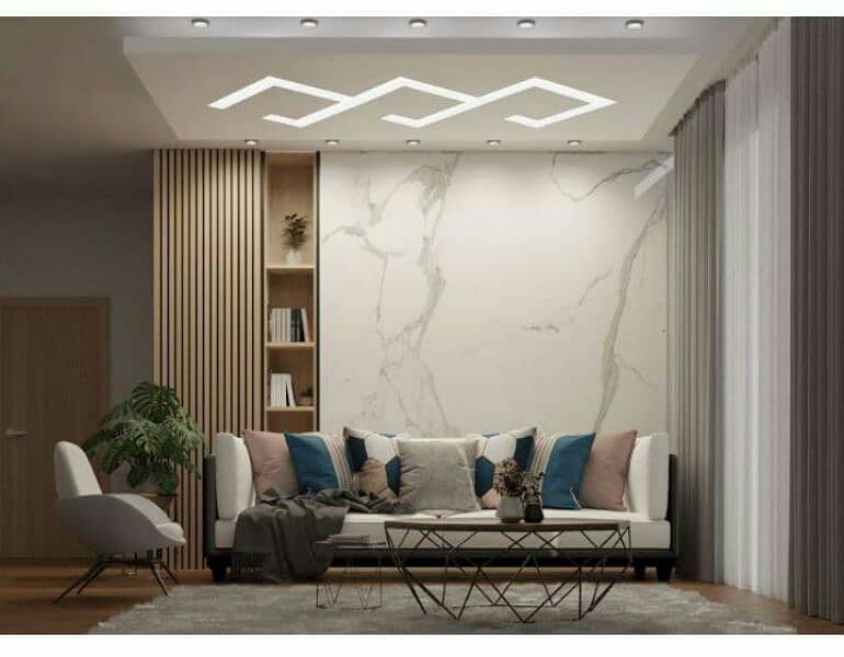 False Ceiling or Wall designing 6
