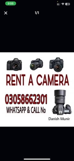 DSLR Camera For Rent,Rent A Camera ,Camera On Rent