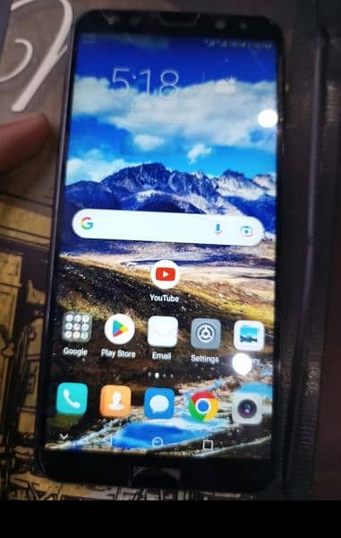 Mate 10 lite 4/64 good condition box avaliable 2