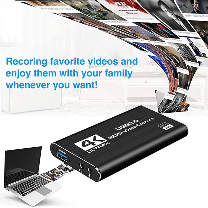 Computers & Accessories /HDMI 4k Video Capture card USB3.0 UHD 60fps 5