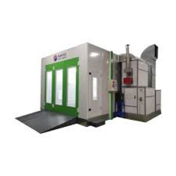 Brand New local paint booth with imported machines 1