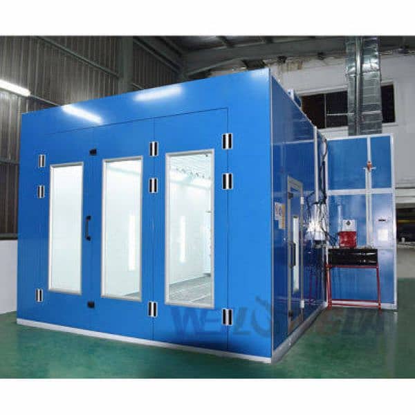 Brand New local paint booth with imported machines 2