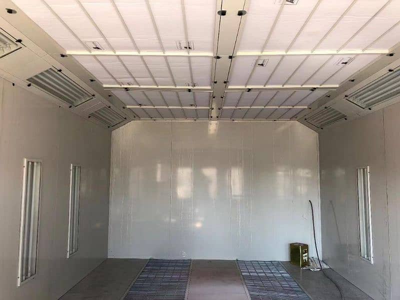 Brand New local paint booth with imported machines 14