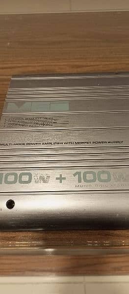 Original car amplifiers/ amps/ sound system. 2