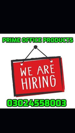 Need a female candidate in office for product posting in PRIME OFFICE