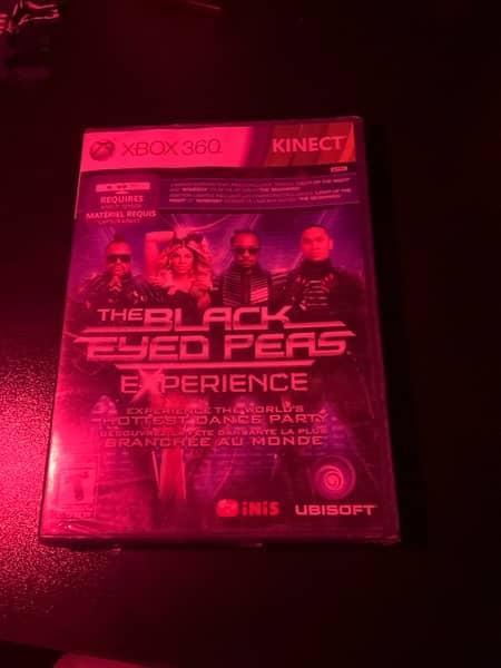 The Black Eyed Peas. Xbox 360 kinect game 1