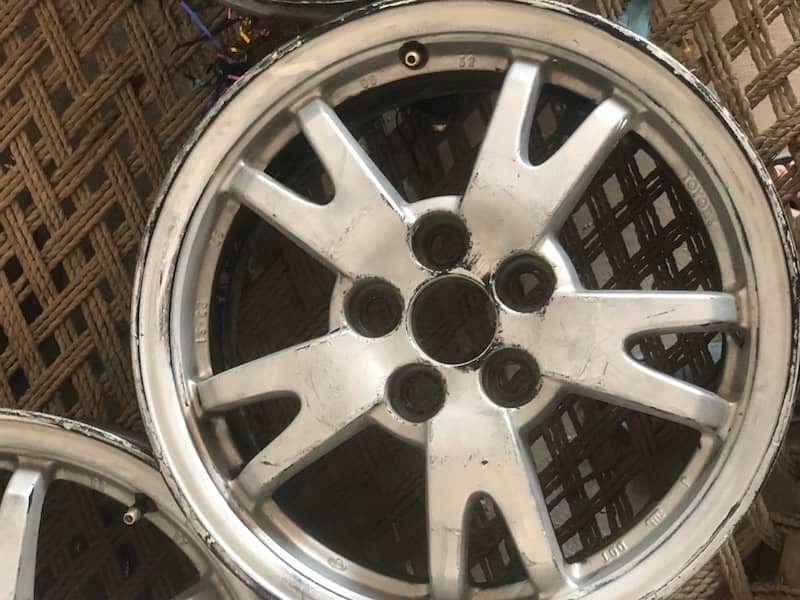 Prius Japani Original Alloy Rims Size R15/6jj O314-4OO9426 0