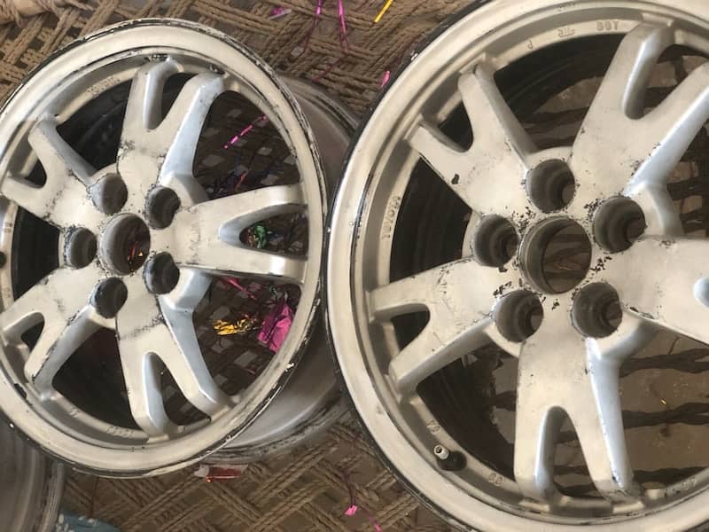 Prius Japani Original Alloy Rims Size R15/6jj 100pcd O314-4OO9426 1