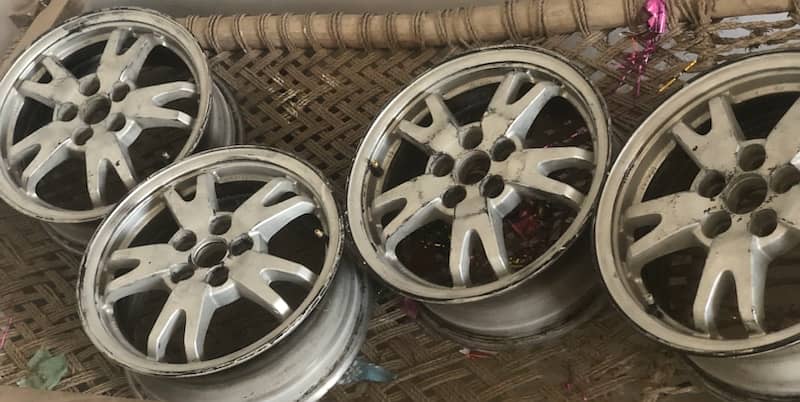 Prius Japani Original Alloy Rims Size R15/6jj 100pcd O314-4OO9426 4