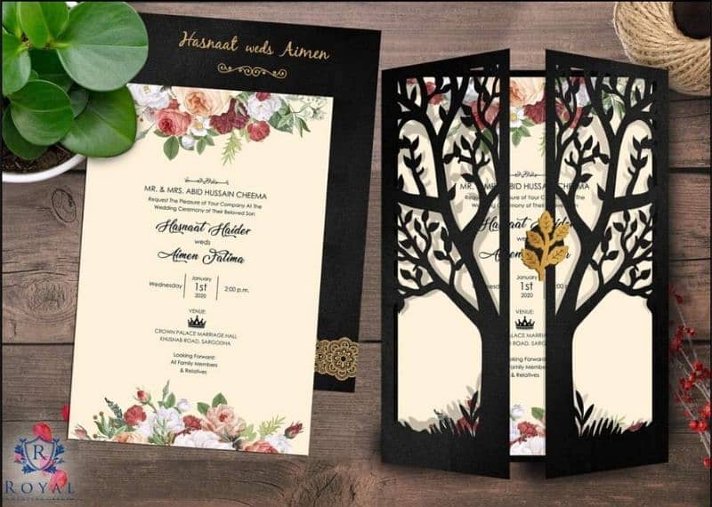 wedding cards, invitation cards, shahdi cards, plastic cards 10