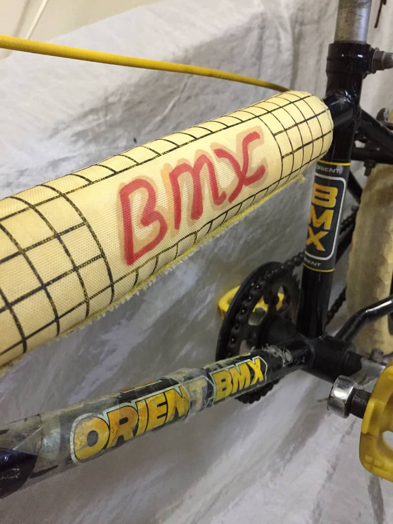 BMX( ORIENT) IMPORTED KIDS BYCYCLE / BRANDED (YELLOW) 9