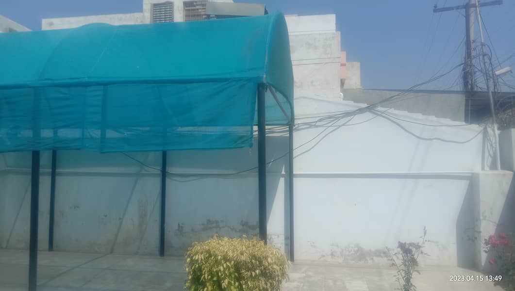 Car Parking Shed (Metal Frame Plus Cover) 3