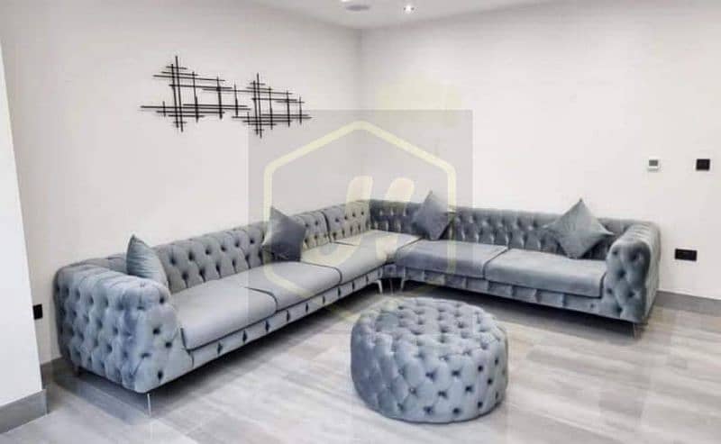 new ten seater sofa with four stools 9
